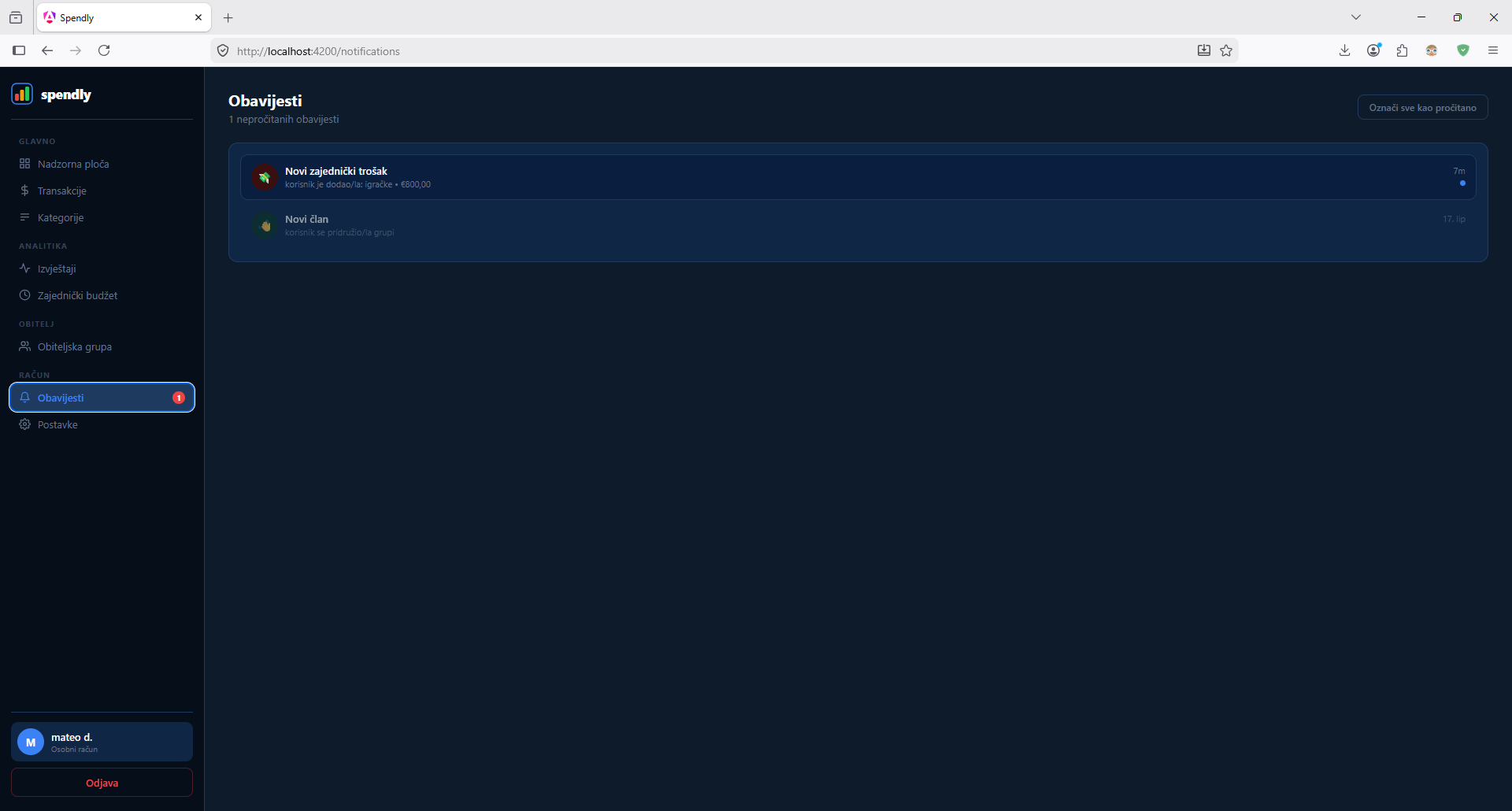Spendly screenshot 3