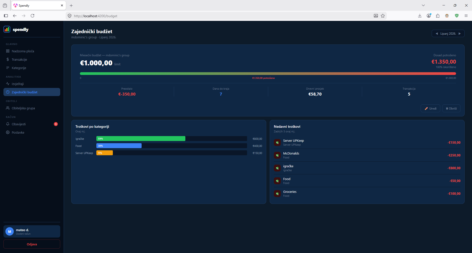 Spendly screenshot 6